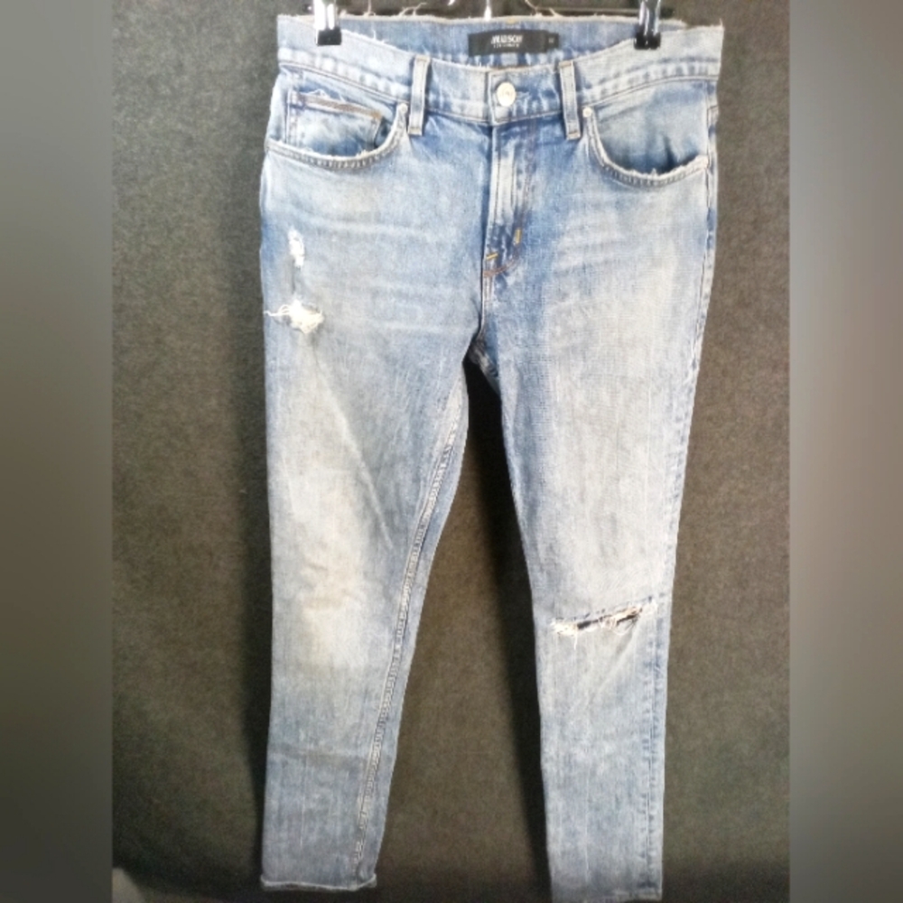 Light Blue Distressed Hudson Jeans